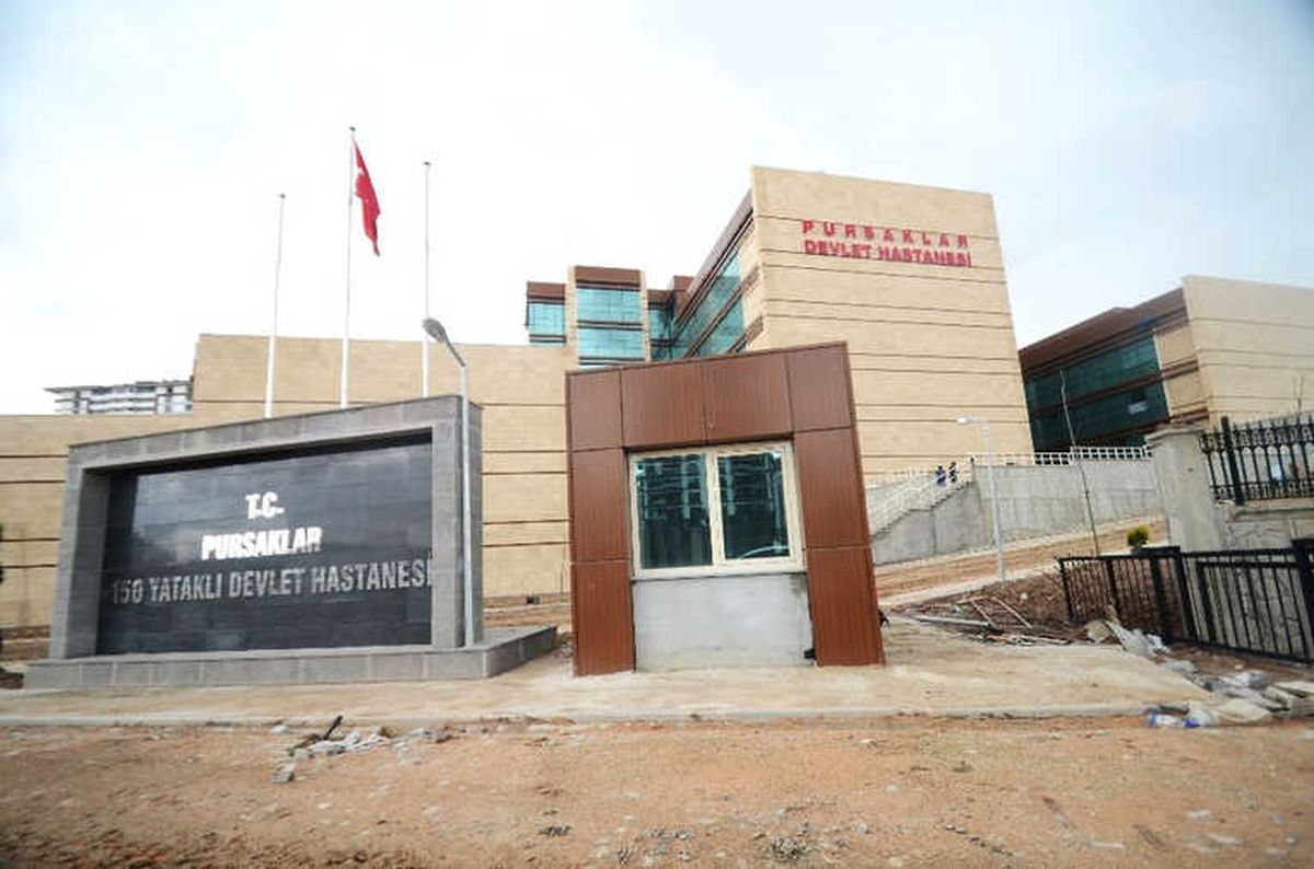 Pursaklar Devlet Hastanesine Cihazlar Yerleştirilmeye Başlandı