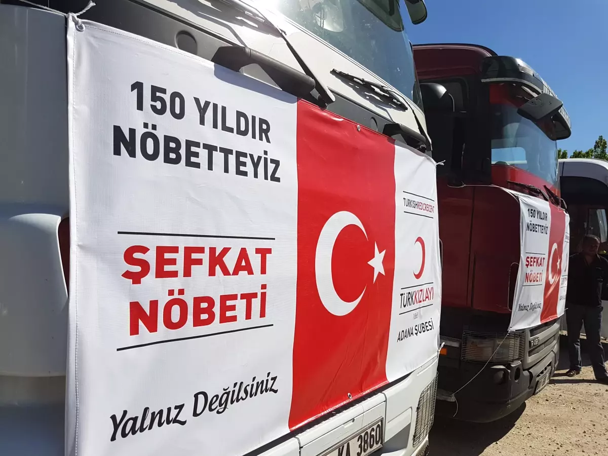 Şefkat Nöbetine Adana\'dan Destekler Sürüyor