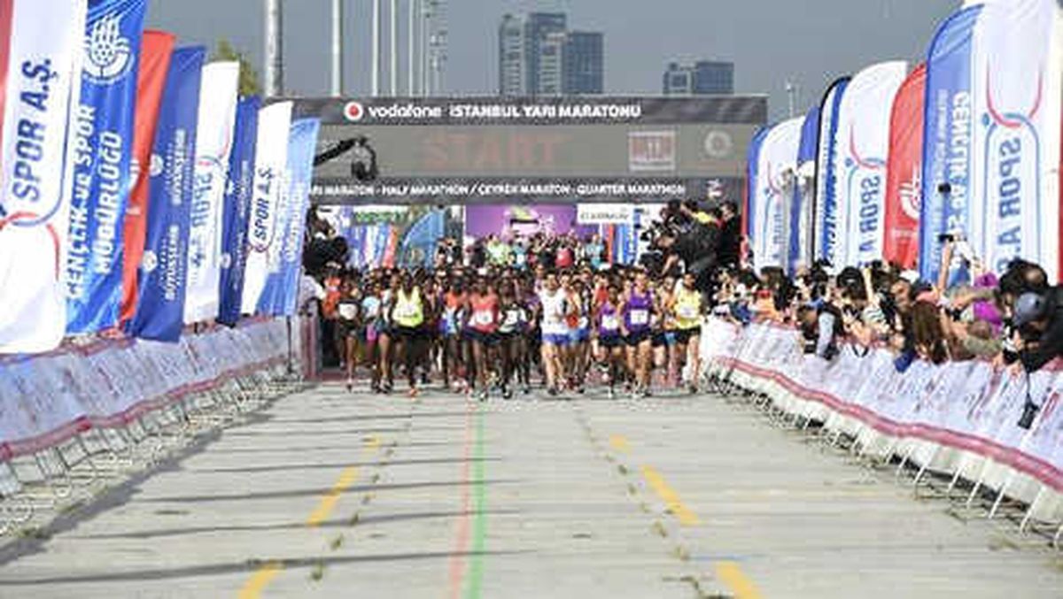 Vodafone 13. İstanbul Yarı Maratonu\'nda 42 Elit Atlet Yarışacak