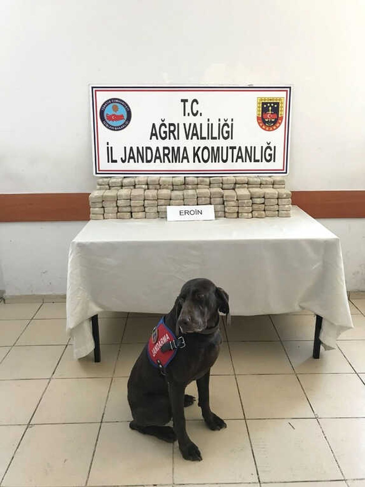 Ağrı\'da 70 Kilogram Eroin Yakalandı