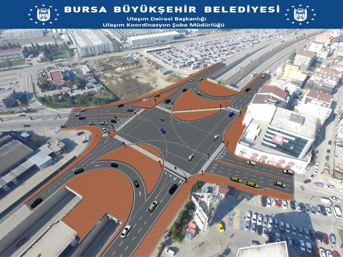 Bursa\'da Trafik \'Akıllı Kavşaklar\' ile Rahatlıyor