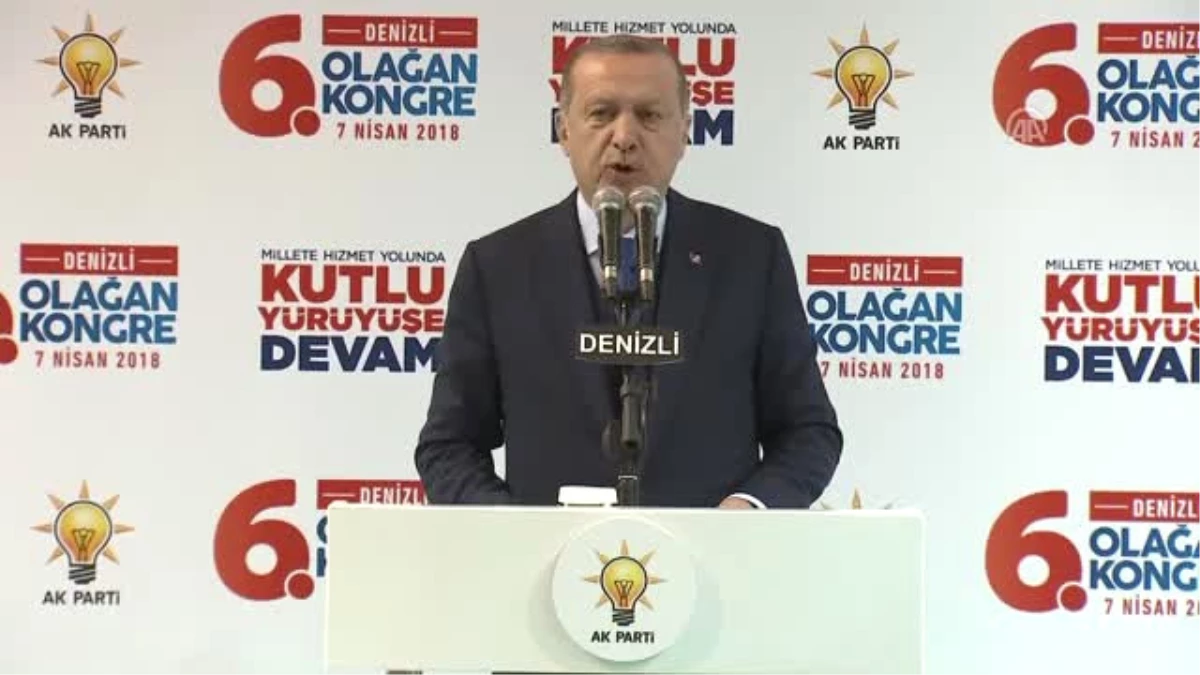 Cumhurbaşkanı Erdoğan: "Bize Tuzak Kurmaktan, Yolumuza Mayın Döşemekten Vazgeçmediler"