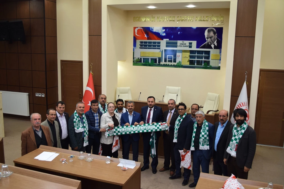 Kırşehir Belediyespor\'dan, İl Genel Meclis Üyelerine Ziyaret