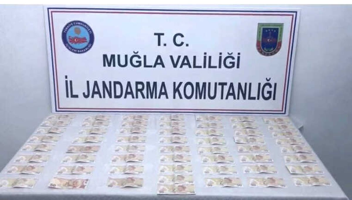 Marmaris\'te Sahte Para Operasyonu