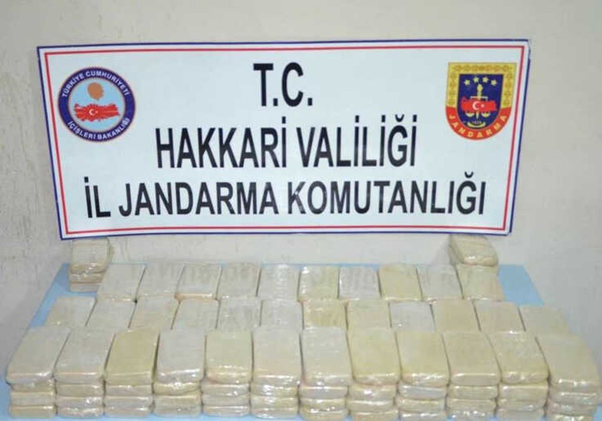 Şemdinli\'de 61 Kilo Eroin Ele Geçirildi