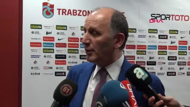 Trabzonspor Başkanı Muharrem Usta, Kayserispor Maçının ...