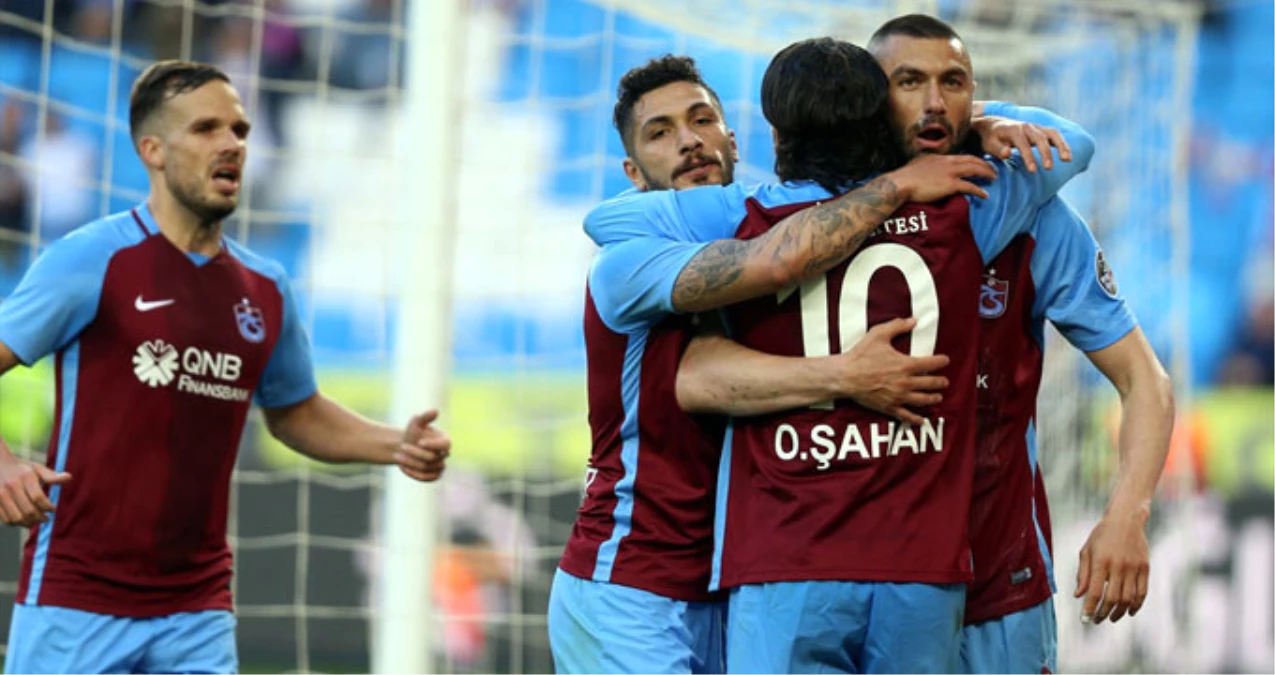 Trabzonspor, Sahasında Kayserispor\'u 4-0 Mağlup Etti