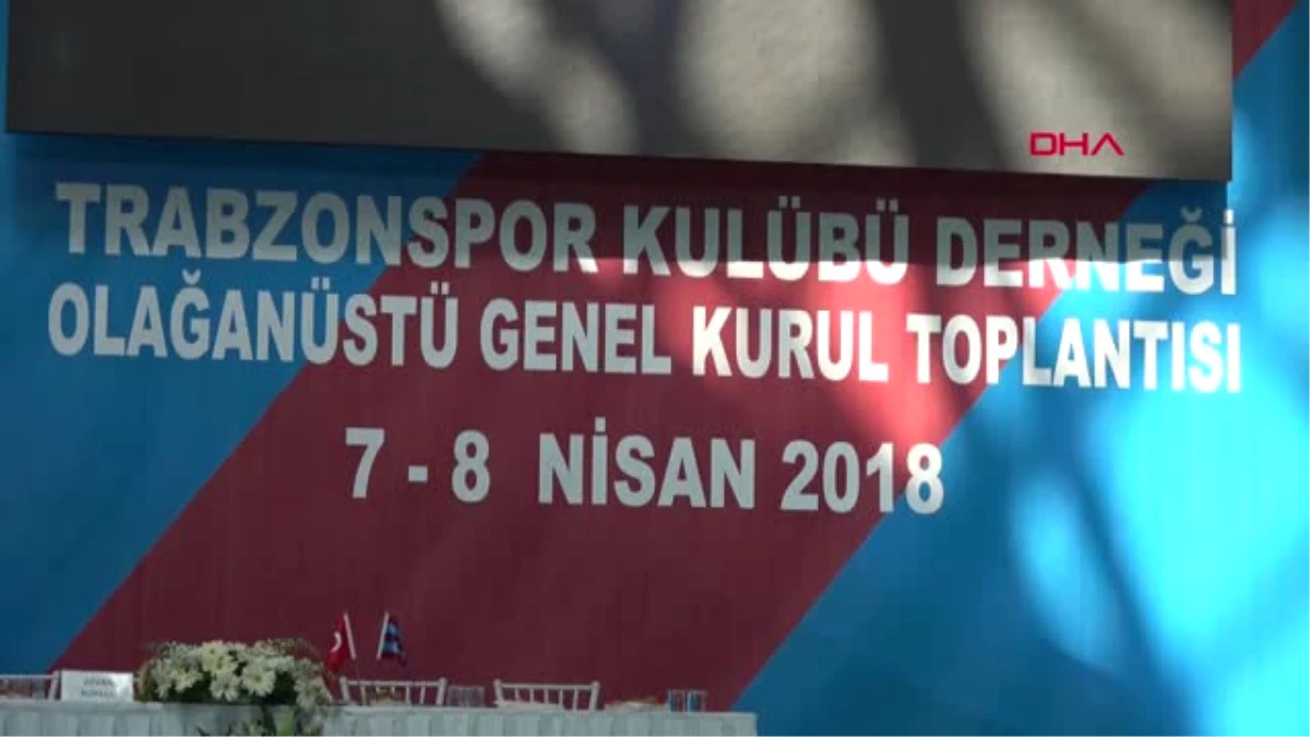 Trabzonspor\'un Olağanüstü Genel Kurulu Başladı - Hd