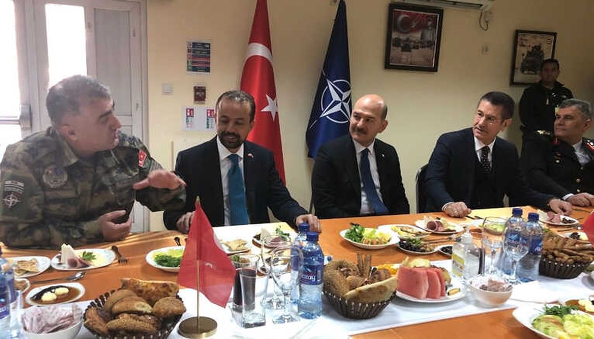 Bakan Soylu ve Canikli\'den Kabil\'deki Türk Askerlerine Ziyaret
