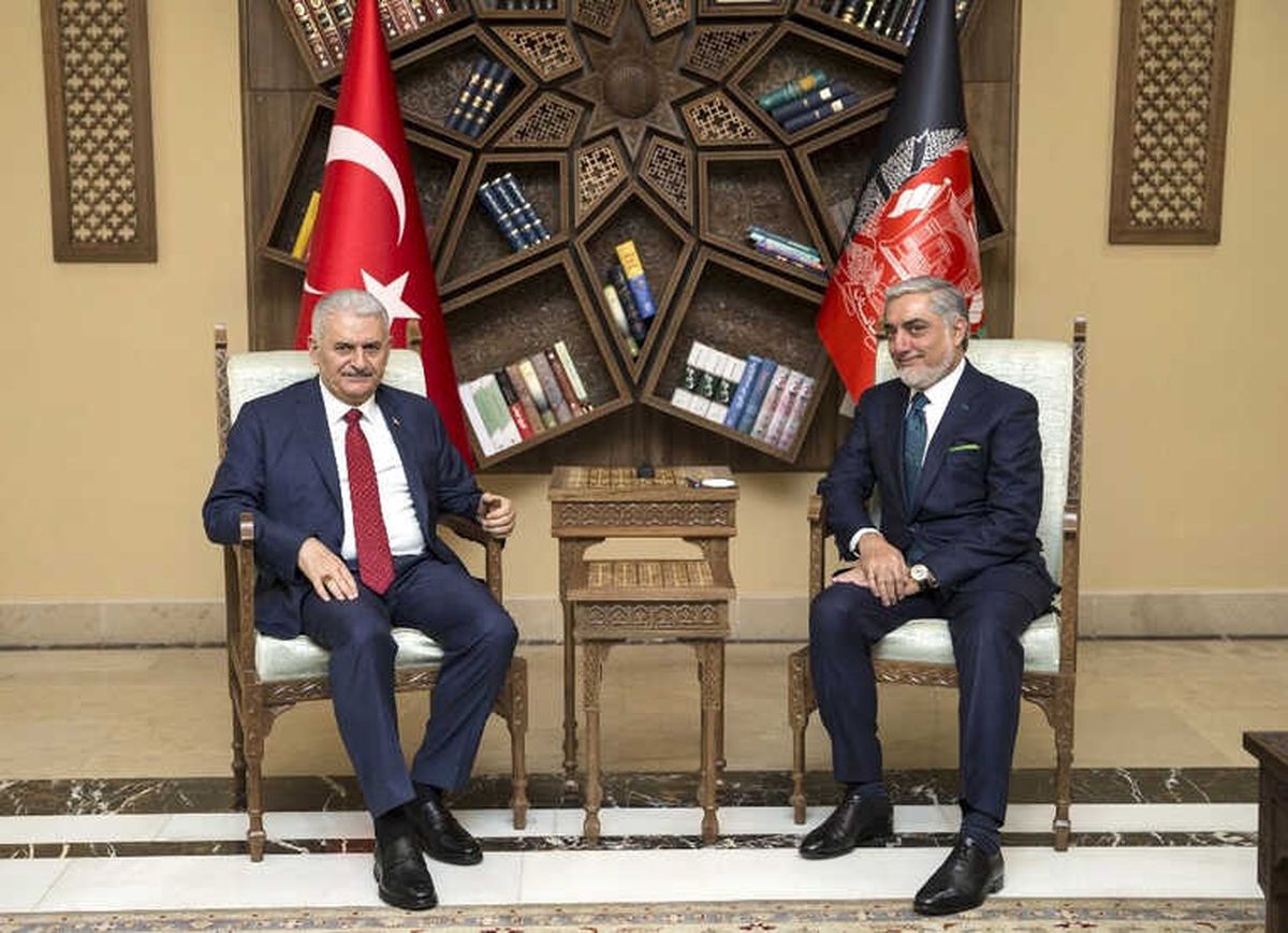 Başbakan Yıldırım, Afganistan İcra Heyeti Başkanı Abdullah ile Bir Araya Geldi