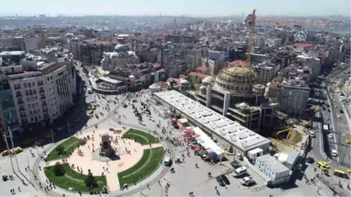 Taksim\'e Yapılan Caminin Yüzde 90\'ı Tamamlandı - İstanbul