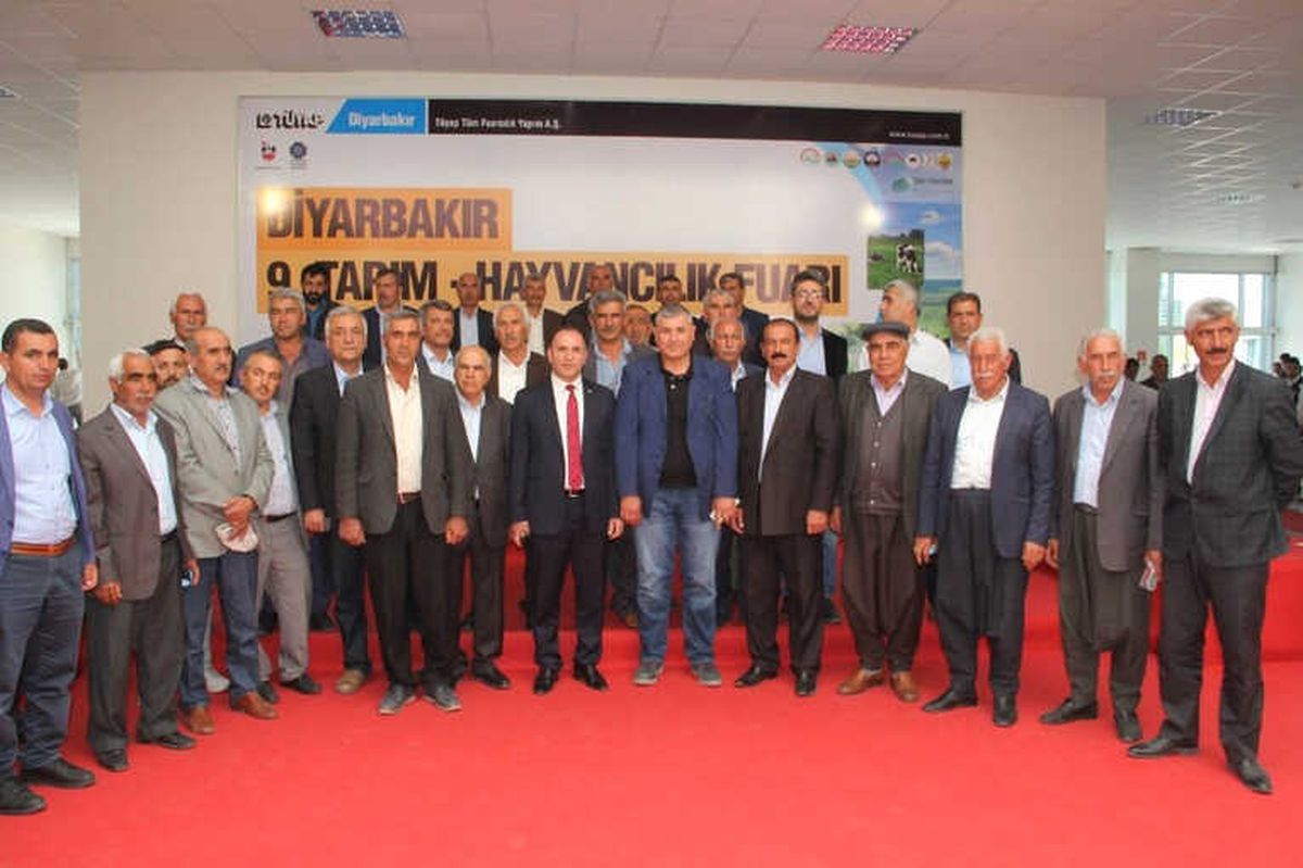 Adıyamanlı Çiftçiler Diyarbakır\'da Tarım Fuarını Gezdi