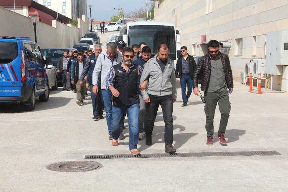 Ankesörlü Telefonla Bağlantı Kuran Fetö\'cü 31 Şüpheli Adliyeye Sevk Edildi
