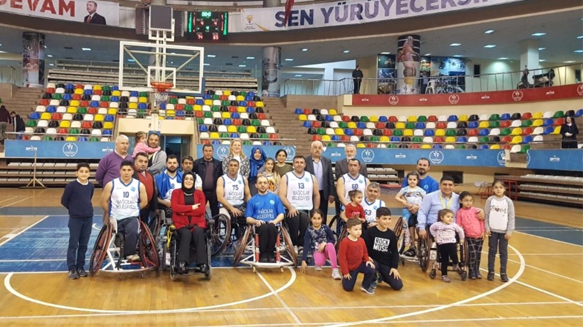 Bağcılar\'lı Engelli Basketçiler Antalya\'yı 74-65\'le Geçti