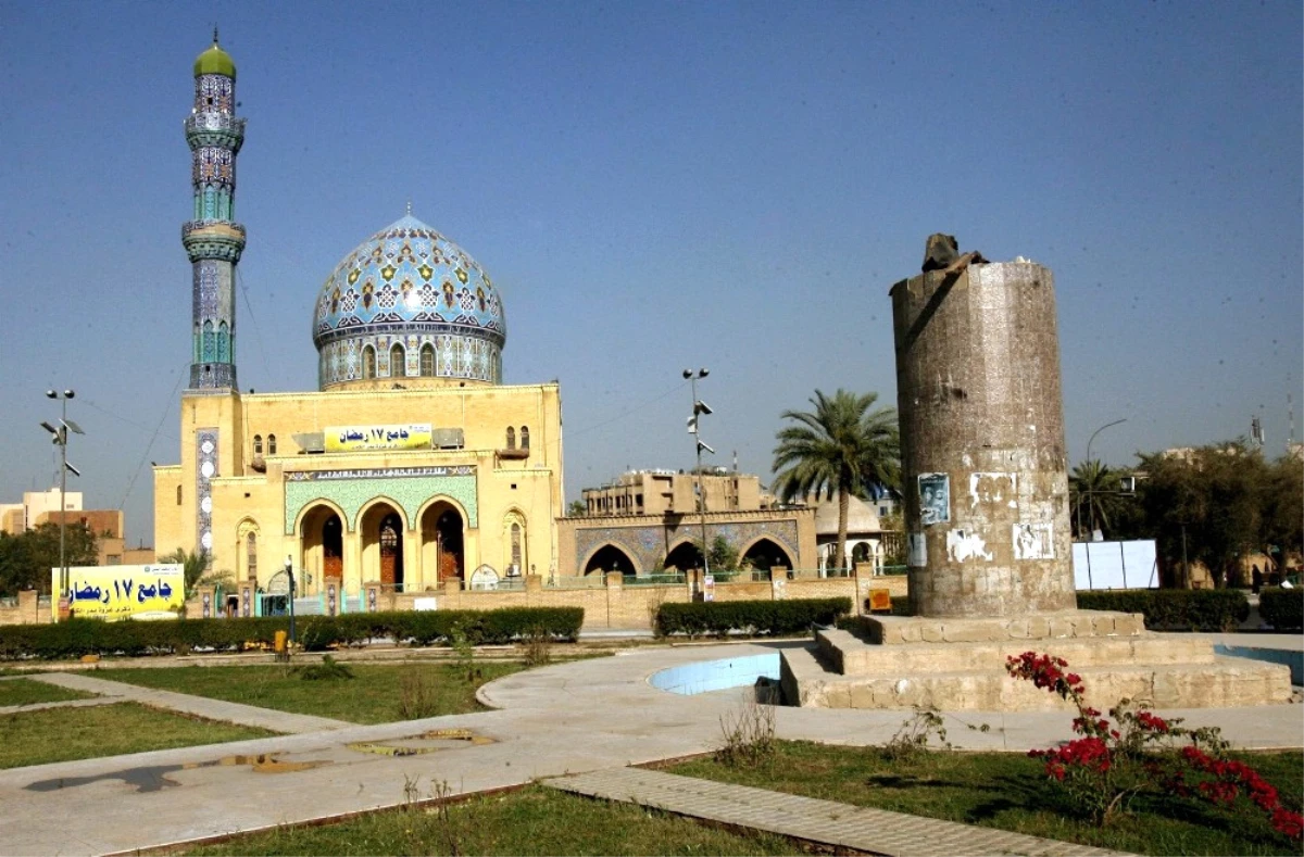 Bağdat\'ta Saddam Heykelinin Devrilmesinin 15. Yıl Dönümü