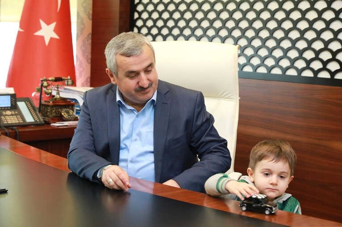 Başkan Baran, 15 Temmuz Şehidi Halil Kantarcı\'nın Eşini Ağırladı