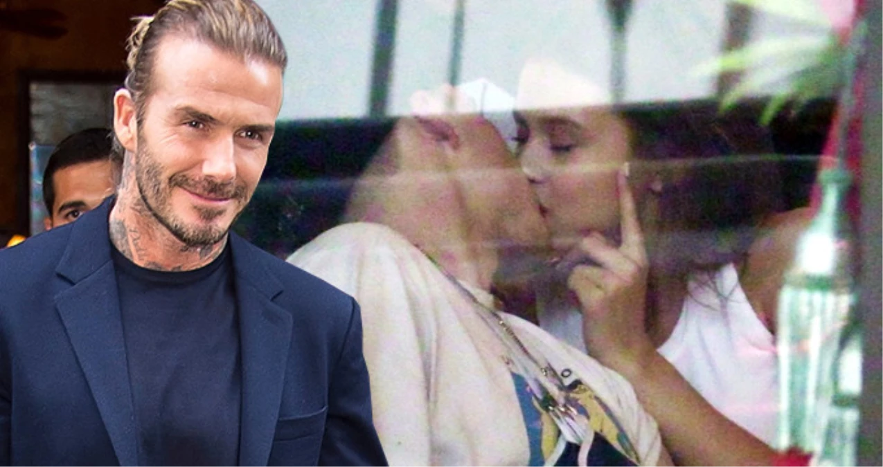 David Beckham\'ın Oğlu, Yeni Sevgilisiyle Öpüşürken Yakalandı