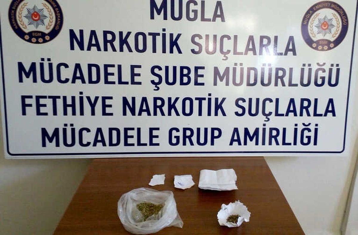 Fethiye\'de Uyuşturucu Operasyonu; 1 Tutuklama
