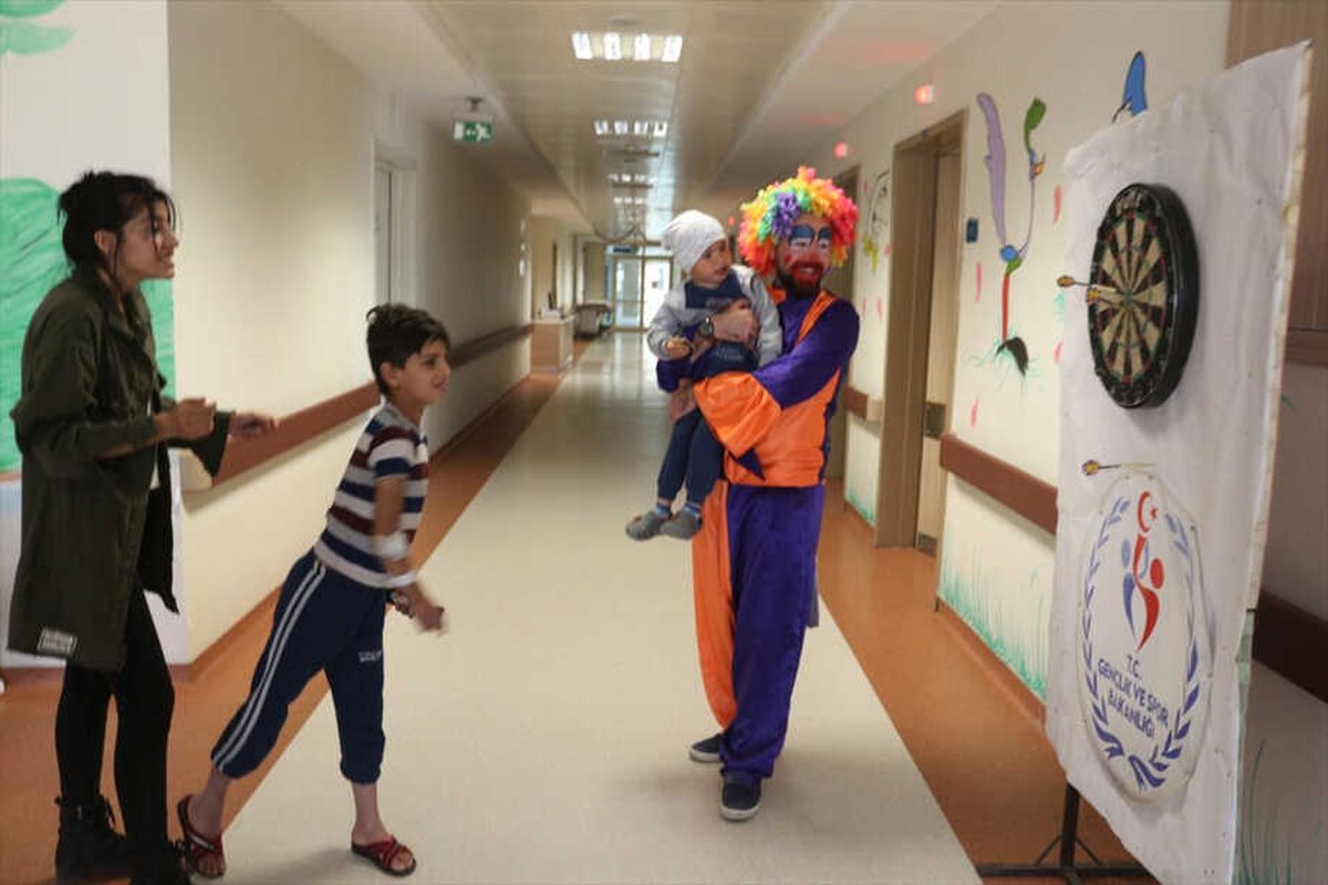 Hasta Çocuklara Moral Etkinliği