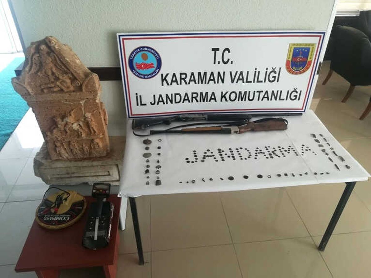 Karaman\'da Tarihi Eser Operasyonu