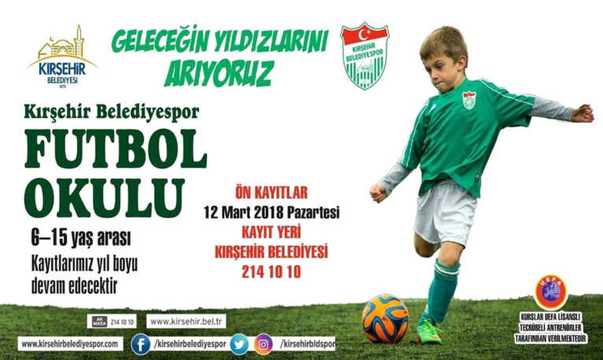 Kırşehir Belediyespor Geleceğin Yıldızlarını Arıyor