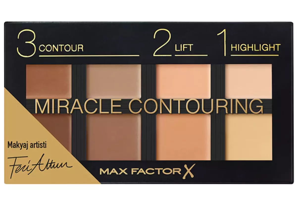 Max Factor Miracle Contouring Paleti ile Kontür Yeni Dönem