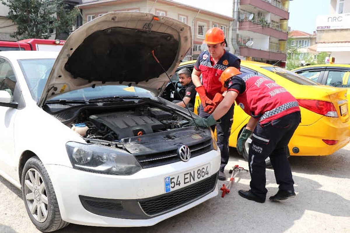 Motor Kısmında Yılan Gören Sürücü 1 Hafta Otomobiline Binemedi