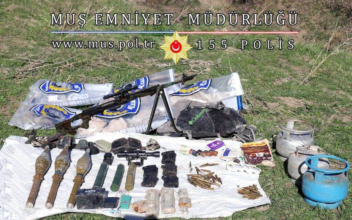 Muş\'ta Terör Örgütüne Darbe