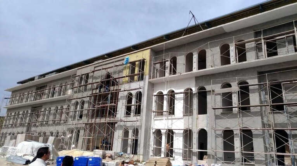 Musabeyli Yeni Hükümet Konağının Yapımı Sürüyor