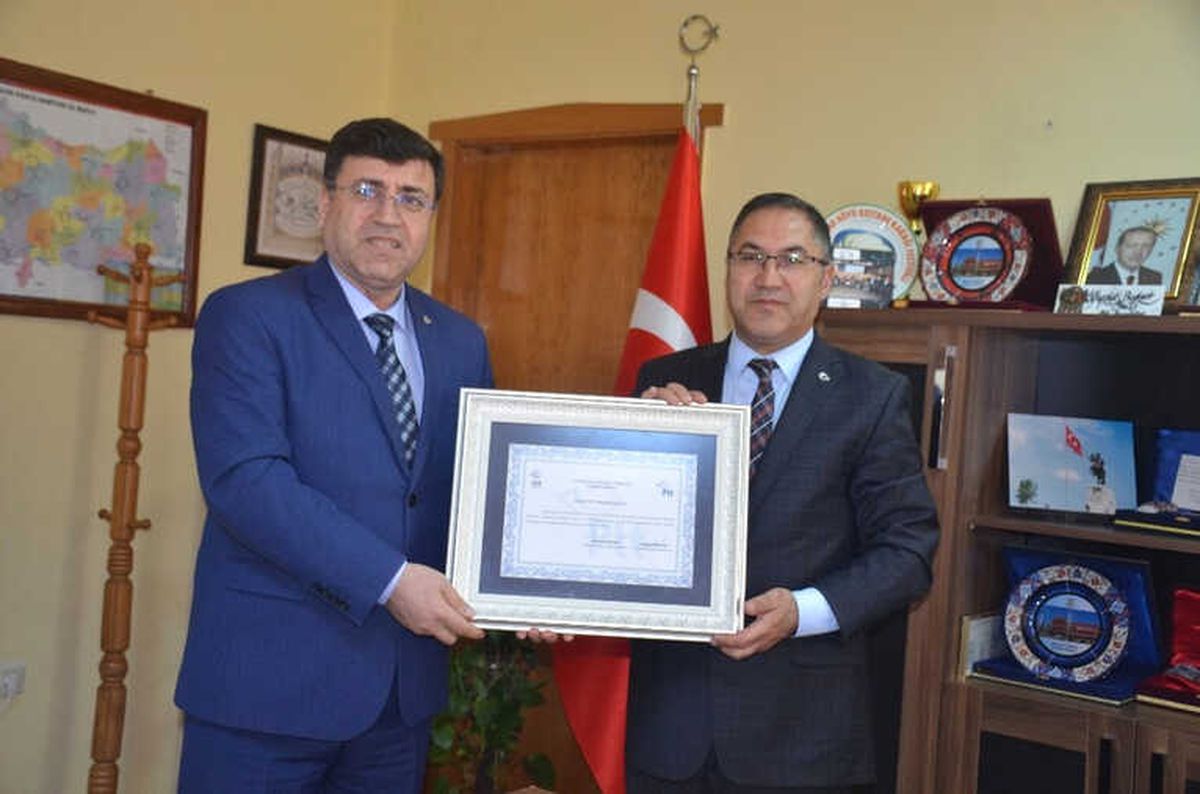 PTT Bilecik Başmüdürlüğü\'ne Teşekkür Belgesi