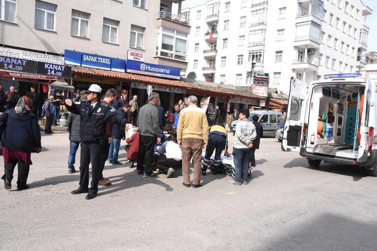Sinop\'ta Elektrikli Bisiklet Kazası: 1 Yaralı