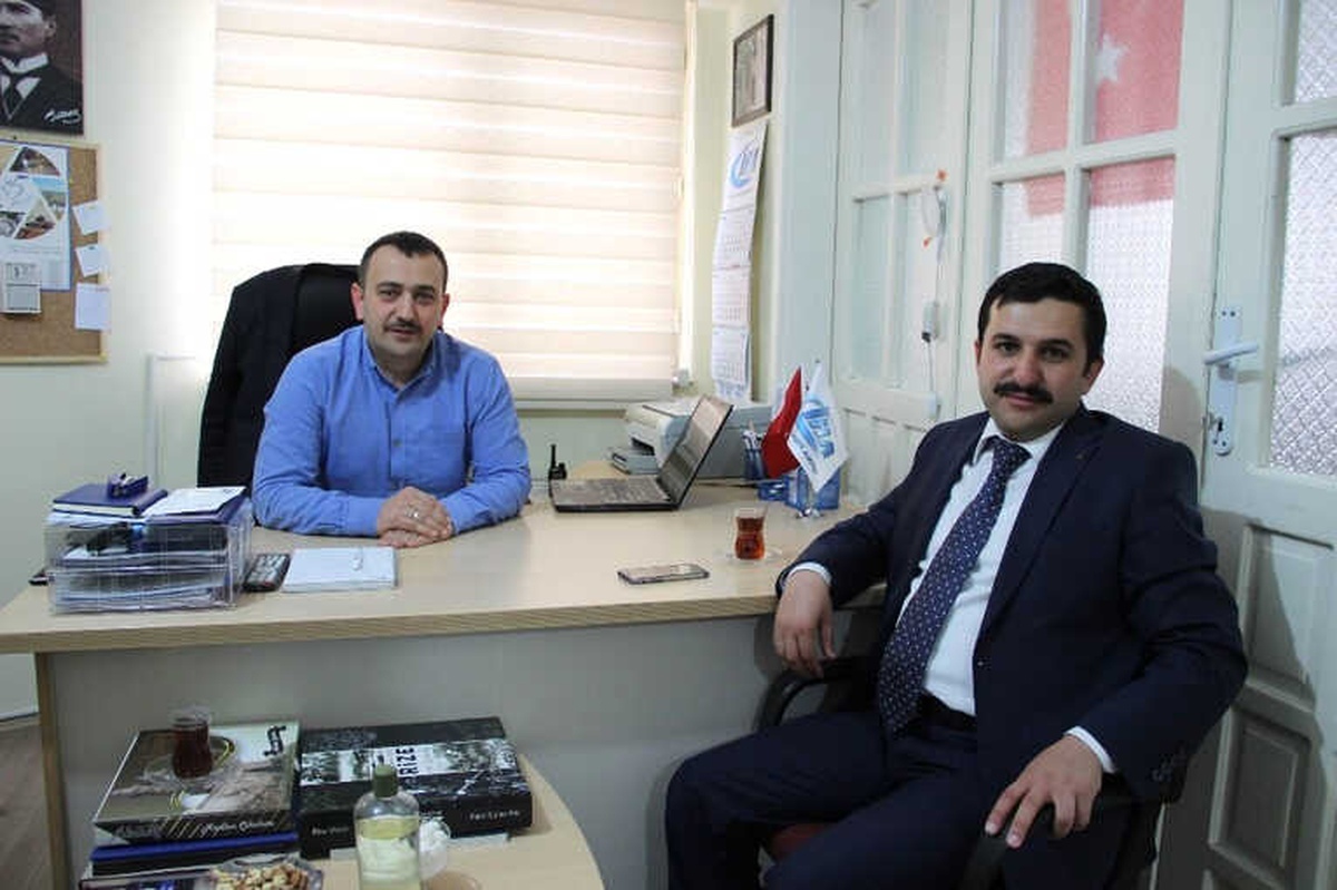 Ulaş Kaymakamı Yılmaz\'dan, İha Sivas Bölge Müdürlüğü\'ne Ziyaret