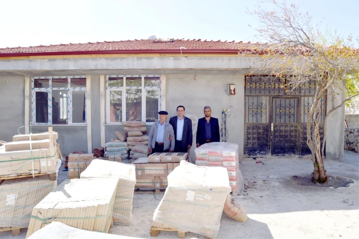 Yapımı Devam Eden Eskiköy Taziye Evi Ramazan Ayı Öncesi Tamamlanacak
