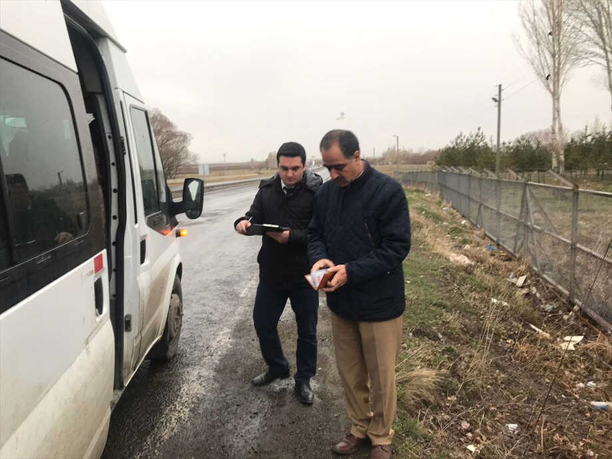 Ağrı\'da Okul Servisleri Denetlendi