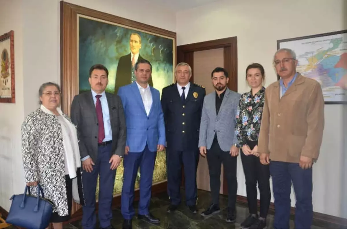 AK Parti İl Yönetiminden Emniyet Müdürlüğüne Ziyaret