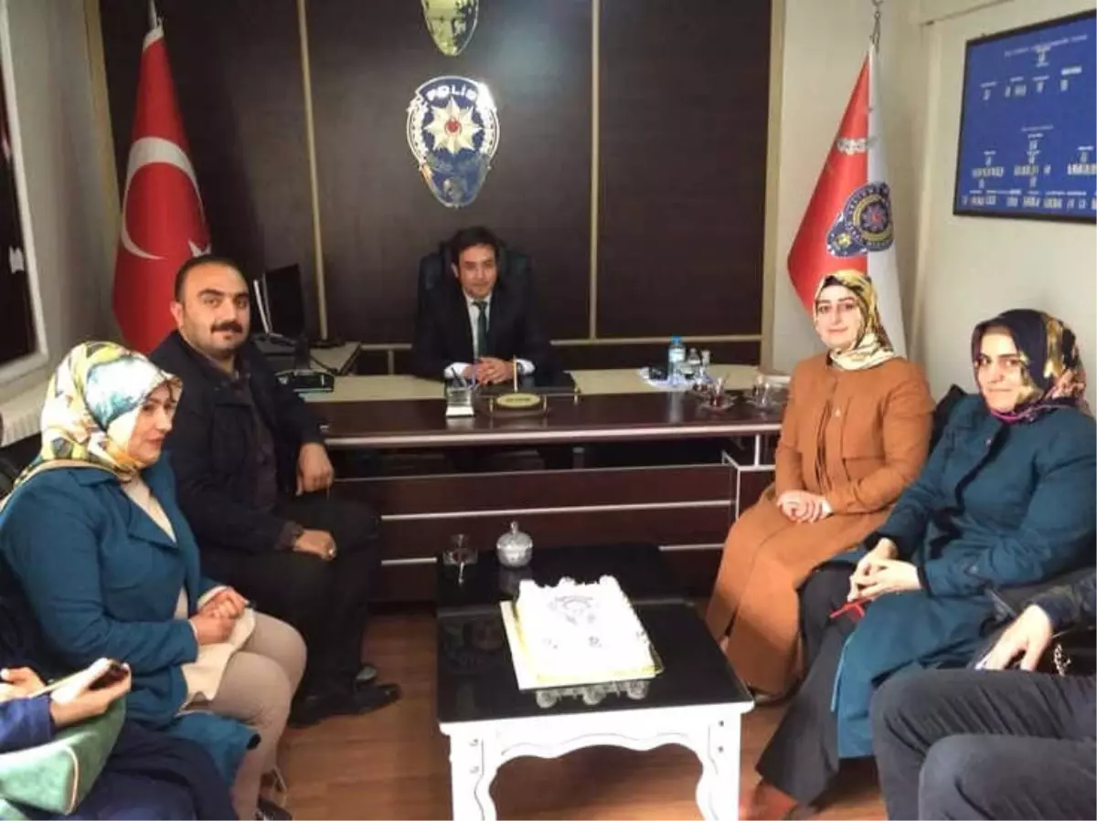 AK Parti Tutak İlçe Teşkilatından, İlçe Emniyet Müdürlüğüne Ziyaret