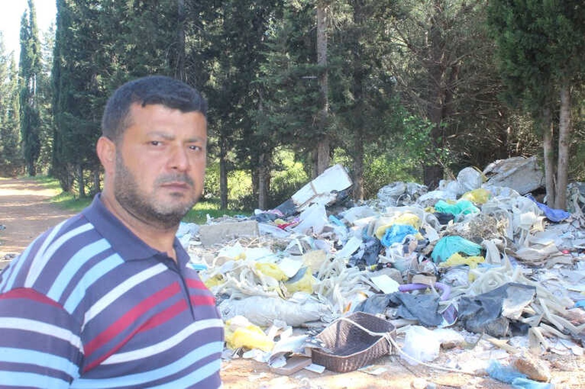 Andız ve Çam Ağaçlarıyla Kaplı Ormanlık Alanı Çöplüğe Çevirdiler
