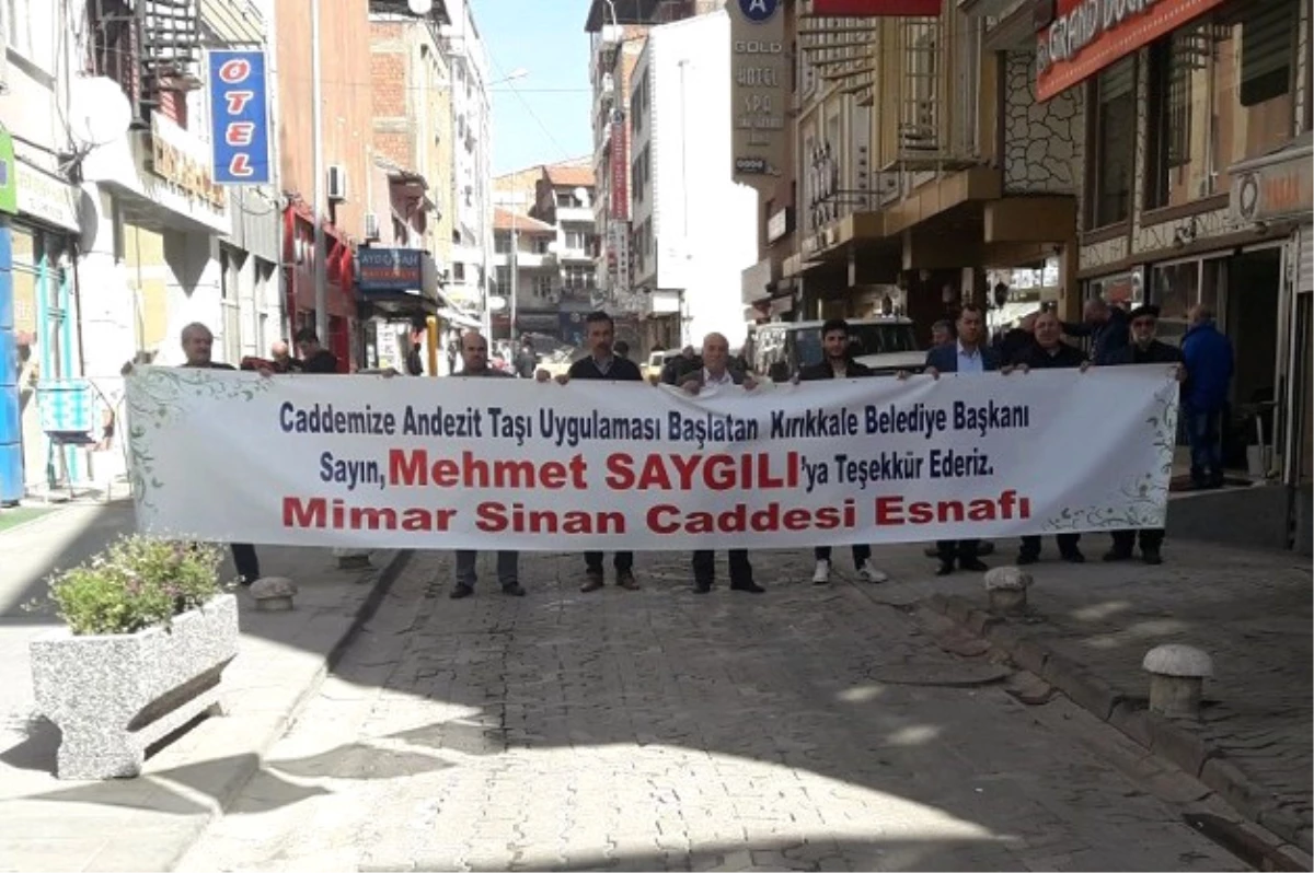 Esnaftan Başkan Saygılı\'ya Teşekkür