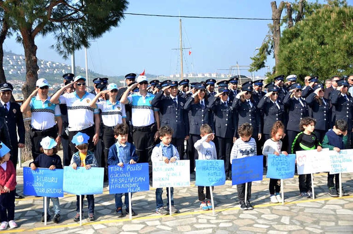 Foça\'da, Polis Teşkilatının 173. Yıl Dönümü Etkinlikleri