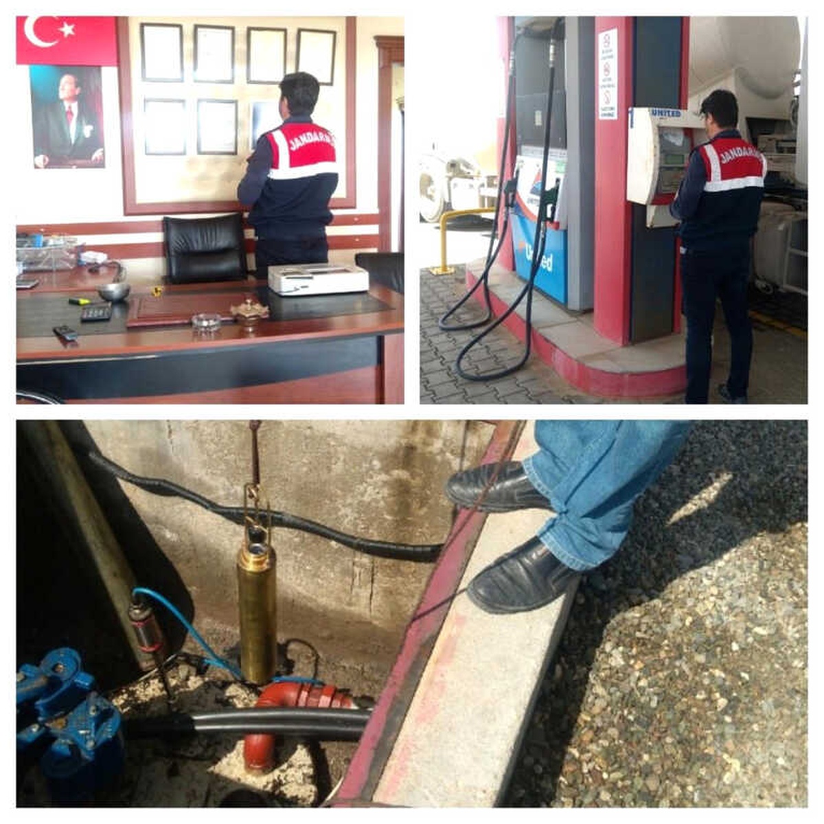 Jandarmadan Akaryakıt İstasyonlarına Sıkı Denetim