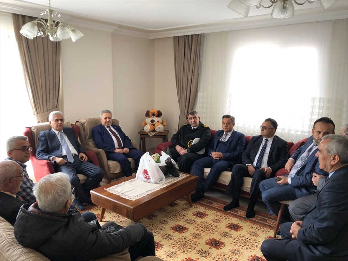 Kaymakam Madenoğlu\'ndan Şehit Aileleri ve Gazilere Ziyaret