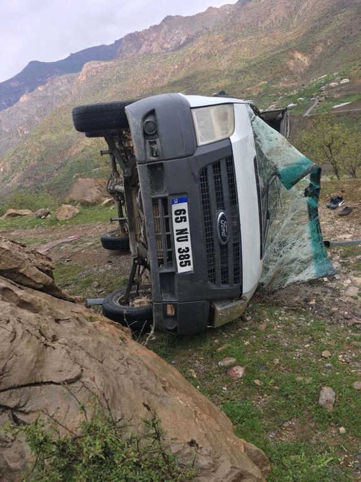 Öğrenci Servisinin Şarampole Devrilmesi