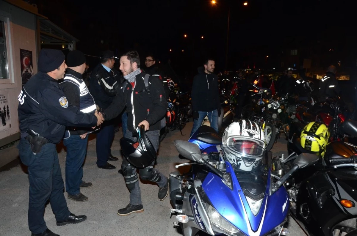 Ordulu Motorcular Polislerin Haftalarını Kutladı