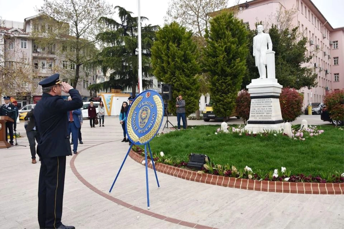 Polis Teşkilatının Kuruluşunun 173. Yılı Tekirdağ\'da Törenle Kutlandı