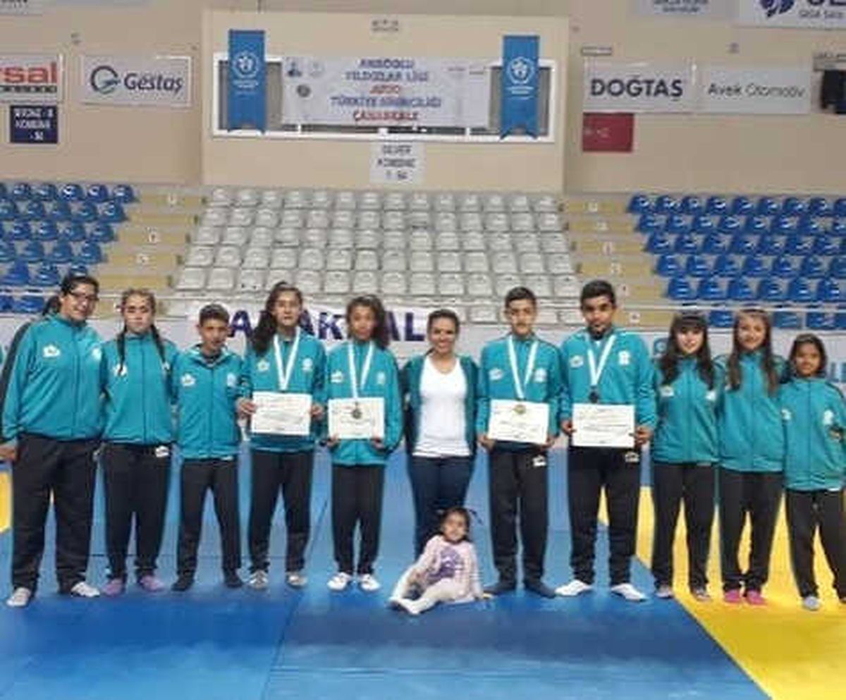 Salihlili Judocular Çanakkale\'den Derecelerle Döndü