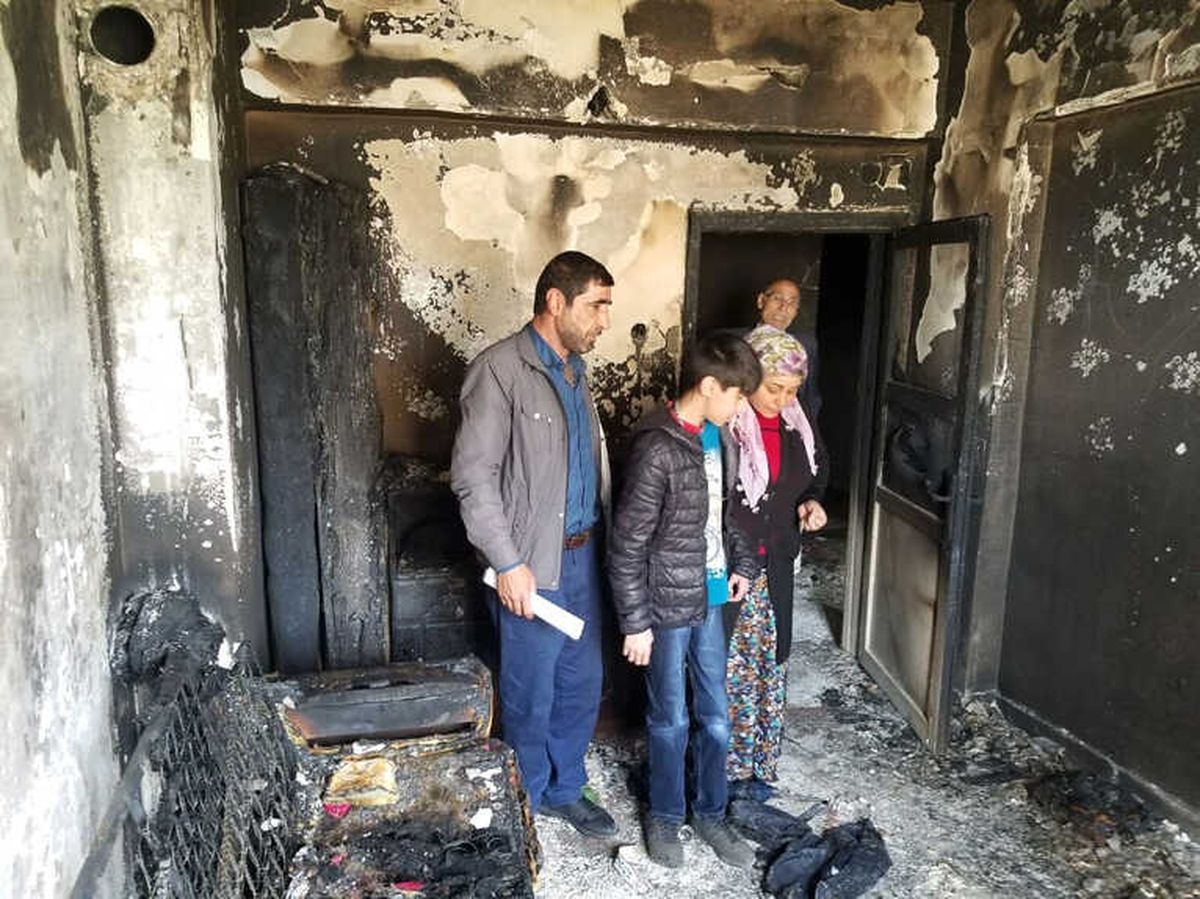 Yangında Mahsur Kalan Vatandaş Kurtarıldı