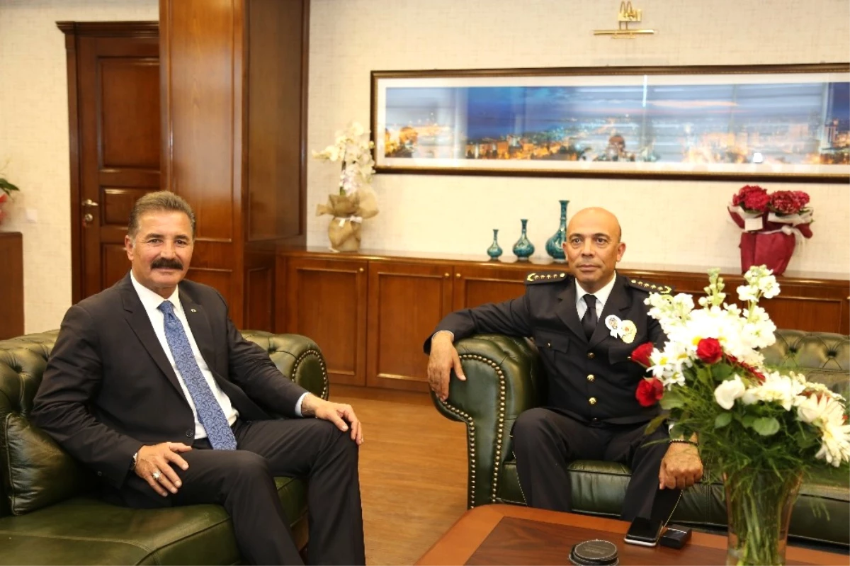 Başkan Tuna\'dan Polis Teşkilatına Ziyaret