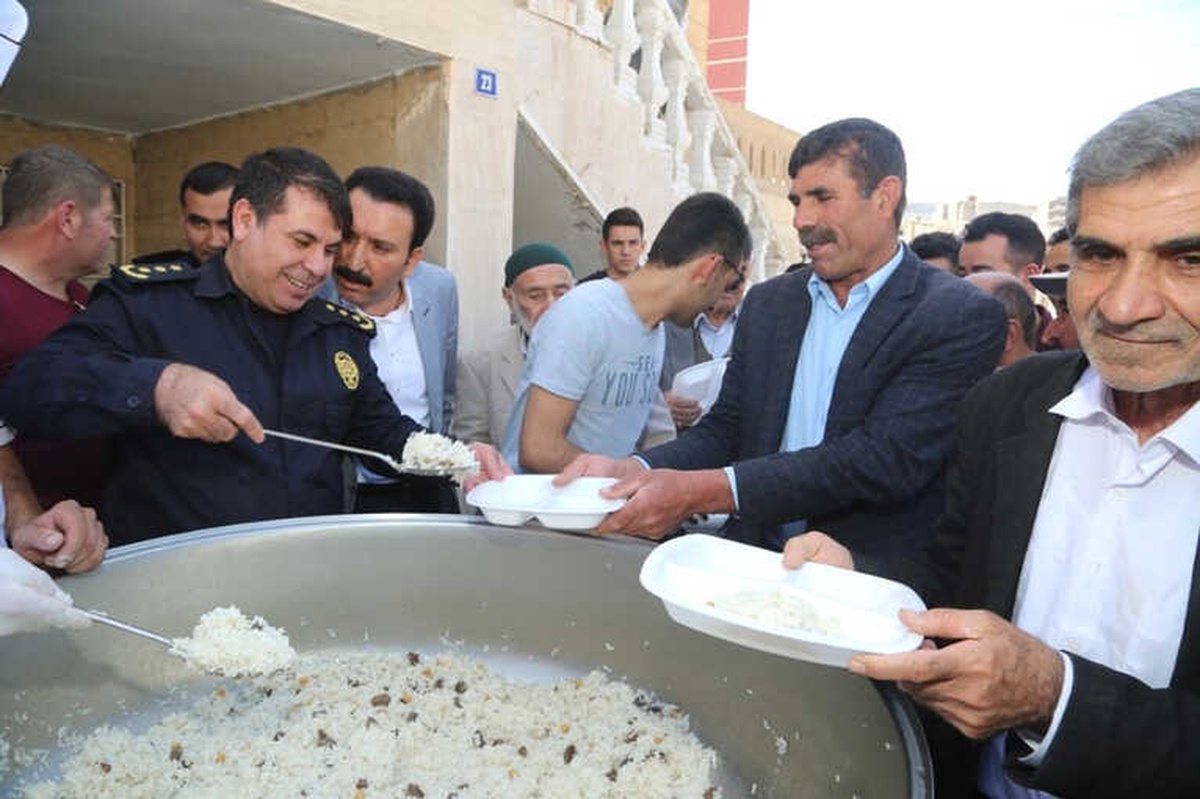 Cizre\'de Şehit Polisler İçin Mevlit Okutuldu