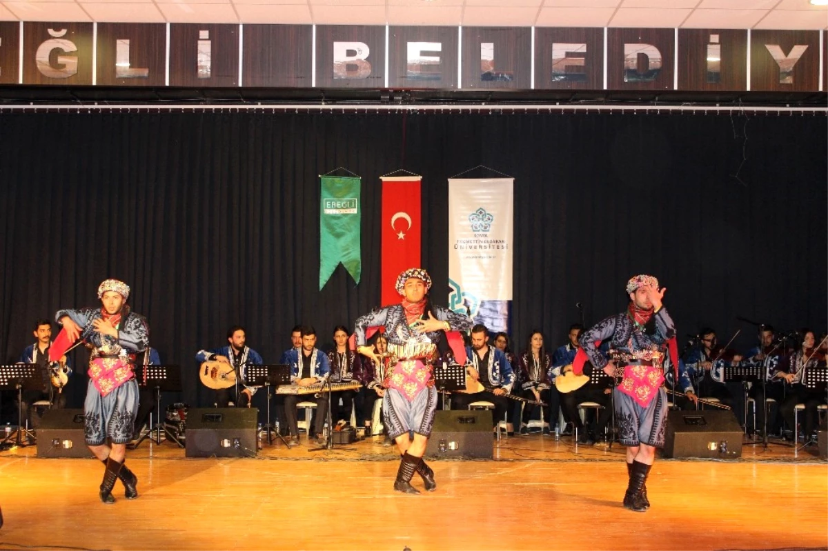 Ereğli\'de "Türkülerimiz ve Halk Oyunlarımızla Anadolu" Programı Gerçekleştirildi