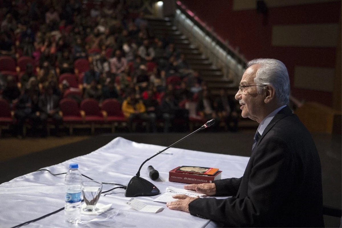 Erzurum Eski Milletvekillerinden Rasim Cinisli, Atatürk Üniversitesinde Gençlere Seslendi